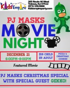 Christmas Movie Night special appearance Gekko