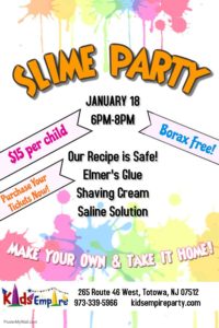 kids slime event