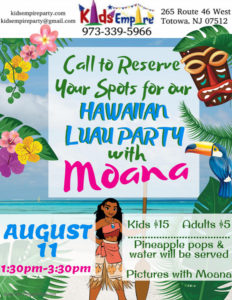 kids luau event 