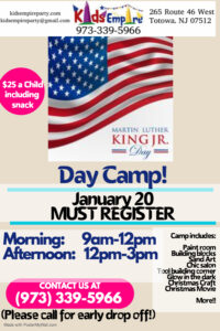 Day Camp Passaic County New Jersey