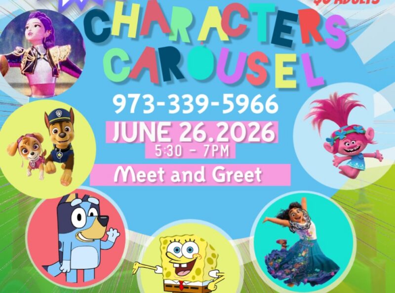 Characters Carousel Meet and Greet Totowa NJ